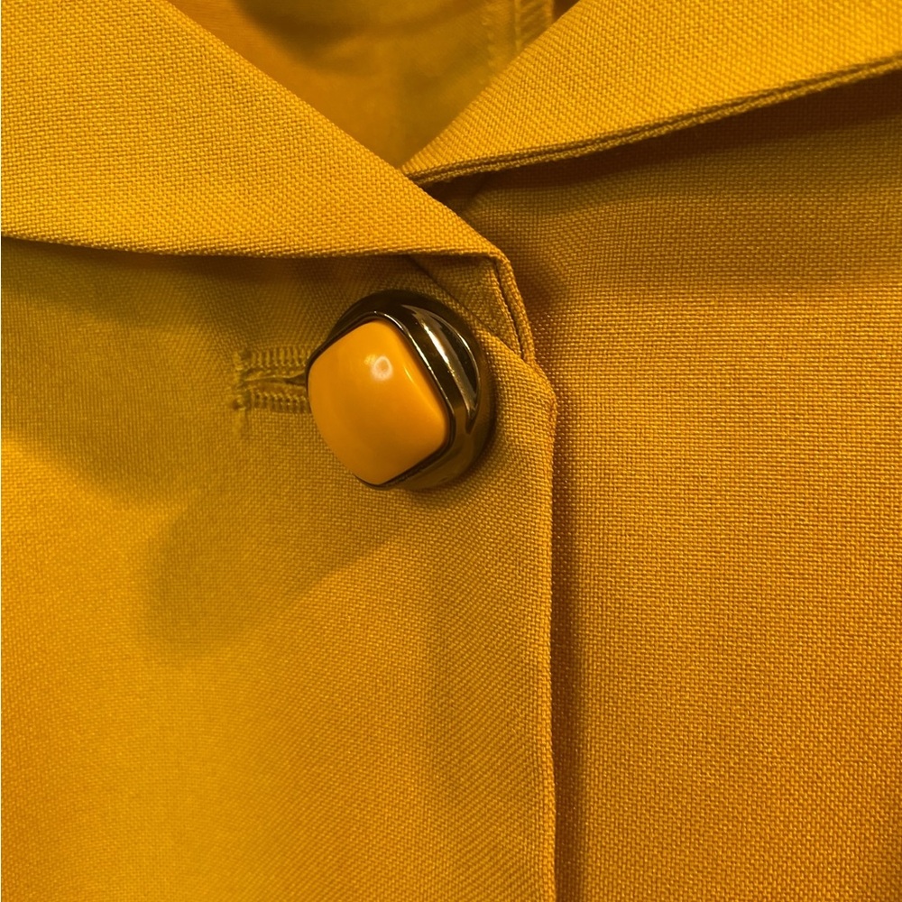 ROAMAN'S Deep Yellow Suit 3/4 Sleeve Jacket and Skirt Suit Set - Size 20W - Picture 3 of 16
